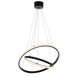 Φωτιστικό Οροφής PWL-1163 099-000136 LED 4000K Φ40x80cm Black