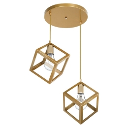 Φωτιστικό Οροφής Deepora 193-000048 Ε27 Gold 30x65x80cm