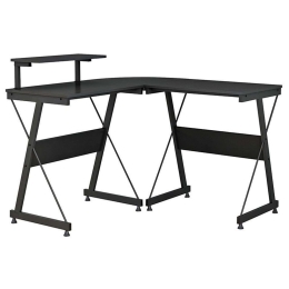 Γραφείο Gaming Γωνιακό Arien 230-000020 120x120x87cm Black
