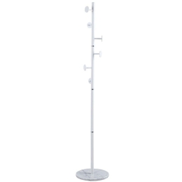 Καλόγερος Adriana 226-000009 Φ37x172cm White Μέταλλο