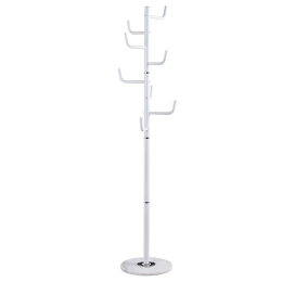 Καλόγερος Lorenda 226-000011 Φ37x175cm White Μέταλλο