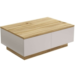Τραπέζι Σαλονιού Thunder 176-000106 90x60x31,5cm Sonoma-White