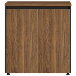 Ντουλάπι Γραφείου Oscar 246-000007 80x40x80cm Walnut-Anthracite