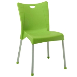 Καρέκλα Crafted 253-000039 50x55x83cm Green-Grey