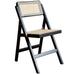 Καρέκλα Πτυσσόμενη Yoko 167-000015 45x54x81cm Beige-Black