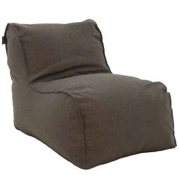 Πουφ Ξαπλώστρα Cosmos 056-000083 65x100x75cm Grey-Brown