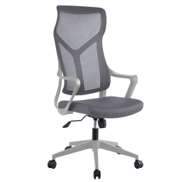 Πολυθρόνα Γραφείου Διευθυντή Flexibility 254-000005 53x50x120/130cm Grey