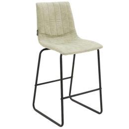 Σκαμπό Μπαρ Desirable 029-000178 44x55x97cm Antique Grey-Black