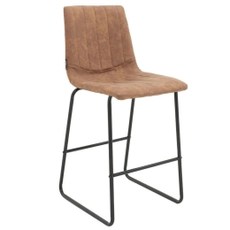 Σκαμπό Μπαρ Desirable 029-000177 44x55x97cm Antique Brown-Black