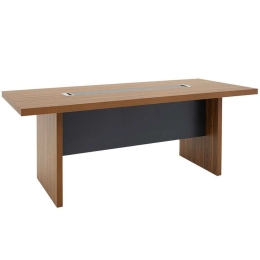 Γραφείο Συνεδριάσεων Oscar 246-000008 240x120x76cm Walnut-Anthracite