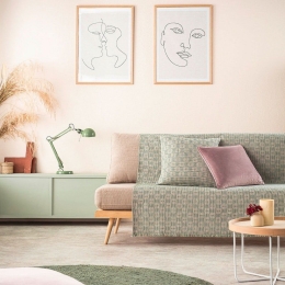 Ριχτάρι Alina 899/07 Olive Gofis Home Πολυθρόνα 180x180cm Βαμβάκι-Ακρυλικό
