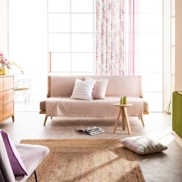 Ριχτάρι Liberta 841/20 Lila Gofis Home Διθέσιο 180x250cm 100% Βαμβάκι