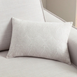 Μαξιλαροθήκη Διακοσμητική Zelena 397/ 34 Silver Gofis Home 30Χ45 Πολυέστερ
