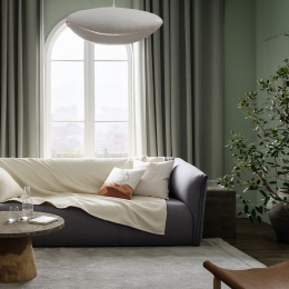 Ριχτάρι Nimbus 447/16 Moon Ecru Gofis Home Διθέσιο 180x250cm Ακρυλικό-Πολυέστερ