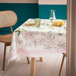 Τραπεζομάντηλο Citrus 715 Multi Gofis Home 145X145 Βαμβάκι-Πολυέστερ