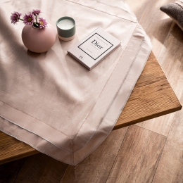 Καρέ 426 47 Shell Beige Gofis Home 85X85 Πολυέστερ