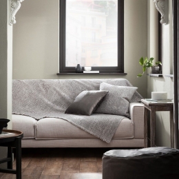 Ριχτάρι 150 15 Silver Grey Gofis Home Διθέσιο 180x250cm Βαμβάκι-Πολυέστερ