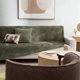 Ριχτάρι 447 07 Wild Green Gofis Home Τετραθέσιο 180x350cm Ακρυλικό-Πολυέστερ