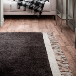Χαλί Mellow 932 14 Carbon Black Gofis Home 130X190cm