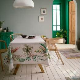Τραπεζομάντηλο Birdie 562 Multi Gofis Home 145X145 Βαμβάκι-Πολυέστερ