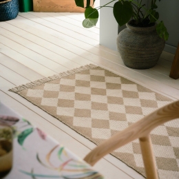 Χαλάκι Κουζίνας 515 70x140cm Beige Gofis Home 70X140cm Βαμβάκι,Jute