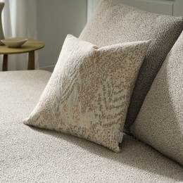 Μαξιλαροθήκη Διακοσμητική Livia 408/05 Beige-Salmon Gofis Home 50X50 Ακρυλικό,Βαμβάκι, Polyester