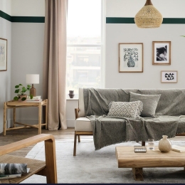 Ριχτάρι Valkyrie 234/07 Green Gofis Home Τετραθέσιο 180x350cm Βαμβάκι-Πολυέστερ