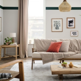 Ριχτάρι Valkyrie 234/06 Soft Beige Gofis Home Τριθέσιο 180x310cm Βαμβάκι-Πολυέστερ
