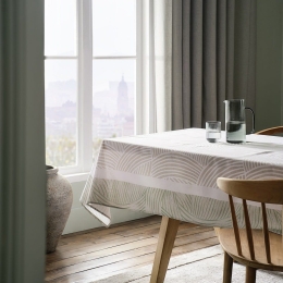 Τραπεζομάντηλο Yara 548/46 Dish Green Gofis Home 145 X 220 Βαμβάκι-Πολυέστερ