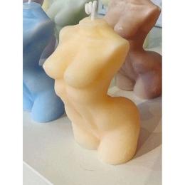 Κερί Female Body 5-copy 11x3/4cm Yellow Milk&Honey Παραφίνη
