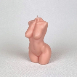 Κερί Ayla #057 10x5cm Pink Jaspers Tabletop Παραφίνη