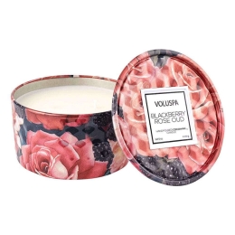 Αρωματικό Κερί Blackberry Rose Oud V-5226 9x5cm Multi Voluspa Παραφίνη