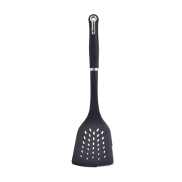 Σπάτουλα Μαγειρικής Τρυπητή Foodies BGMP-4586 35,3x9,5x4,5cm Black MasterPro Nylon