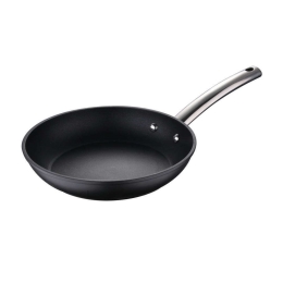 Τηγάνι Αντικολλητικό Αλουμινίου Foodies BGMP-3553 Φ28x5,5cm Black-Silver MasterPro 28cm Αλουμίνιο