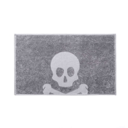 Χαλάκι Μπάνιου Home 20.21.0969 50x80cm Grey Scalpers 50 X 80 100% Βαμβάκι
