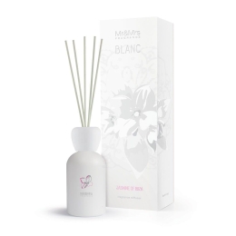 Αρωματικό Χώρου Με Στικς Blanc Diffuser Jasmine Of Ibiza 250ml Mr & Mrs Fragrance Γυαλί
