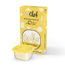 Ανταλλακτική Κάψουλα Thank You Chef Ηλεκτρονικoύ Diffuser George - Citrus And Herbs Mr & Mrs Fragrance Πλαστικό
