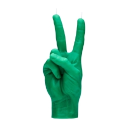 Κερί Χειρονομίας Peace 360gr 20x7x8cm Green Candle Hand Παραφίνη