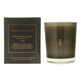 Αρωματικό Κερί Manor Classic Portobello Oud 190gr True Grace Φυτικό Κερί