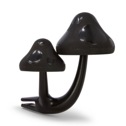 Αρωματικό Αυτοκινήτου Mushroom Sandal & Incense Black Mr & Mrs Fragrance Πλαστικό