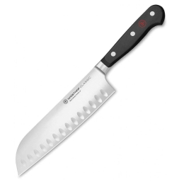 Μαχαίρι Santoku Classic 1040131317 17cm Black Wusthof Ανοξείδωτο Ατσάλι