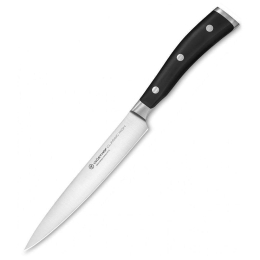 Μαχαίρι Φιλεταρίσματος Classic Ikon 1040330716 16cm Black Wusthof Ανοξείδωτο Ατσάλι