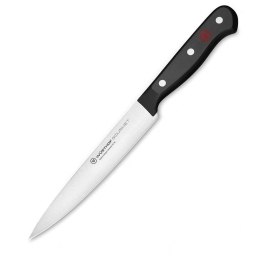 Μαχαίρι Φιλεταρίσματος Gourmet 1035048816 16cm Black Wusthof Ανοξείδωτο Ατσάλι