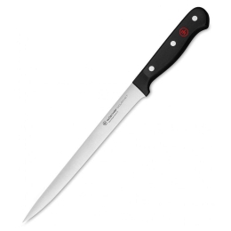 Μαχαίρι Φιλεταρίσματος Ψαριού Gourmet 1035047620 20cm Black Wusthof Ανοξείδωτο Ατσάλι