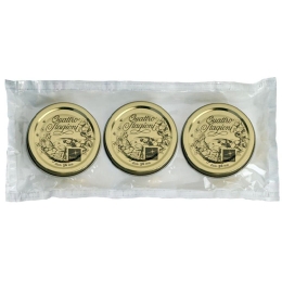 Καπάκια BR03516017 Σετ 3Τμχ. D.56 Gold 4Stagioni Bormioli Rocco Αλουμίνιο