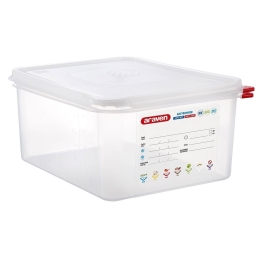 Φαγητοδοχείο Πλαστικό Hermet.Gn 1/2 AR00003034-10Lt 325X265X150Mm Araven Πλαστικό