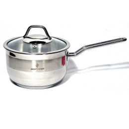 Κατσαρολάκι Γάλακτος YMS00200218 18X10Cm - 2.3Lt Soft Inox Max Home 18 cm Ανοξείδωτο Ατσάλι