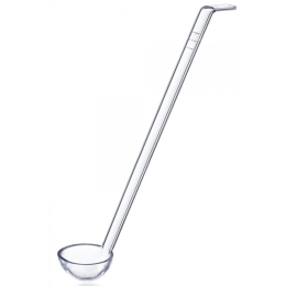 Κουτάλα Σάλτσας Βαθιά AR00091702l 330mm Πλαστική Clear Araven Πλαστικό