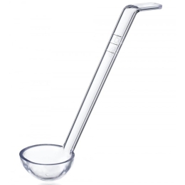 Κουτάλα Σάλτσας Βαθιά AR00091700 216mm Πλαστική Clear  Araven Πλαστικό
