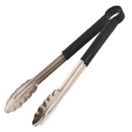 Λαβίδα Κρεατικών Ανοξείδωτη UR60385125 25cm Black-Silver K-Professional Ανοξείδωτο Ατσάλι